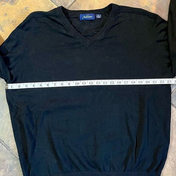 Jack Spicklause Black V-neck Long Sleeve Sweater - Picture 7 of 9